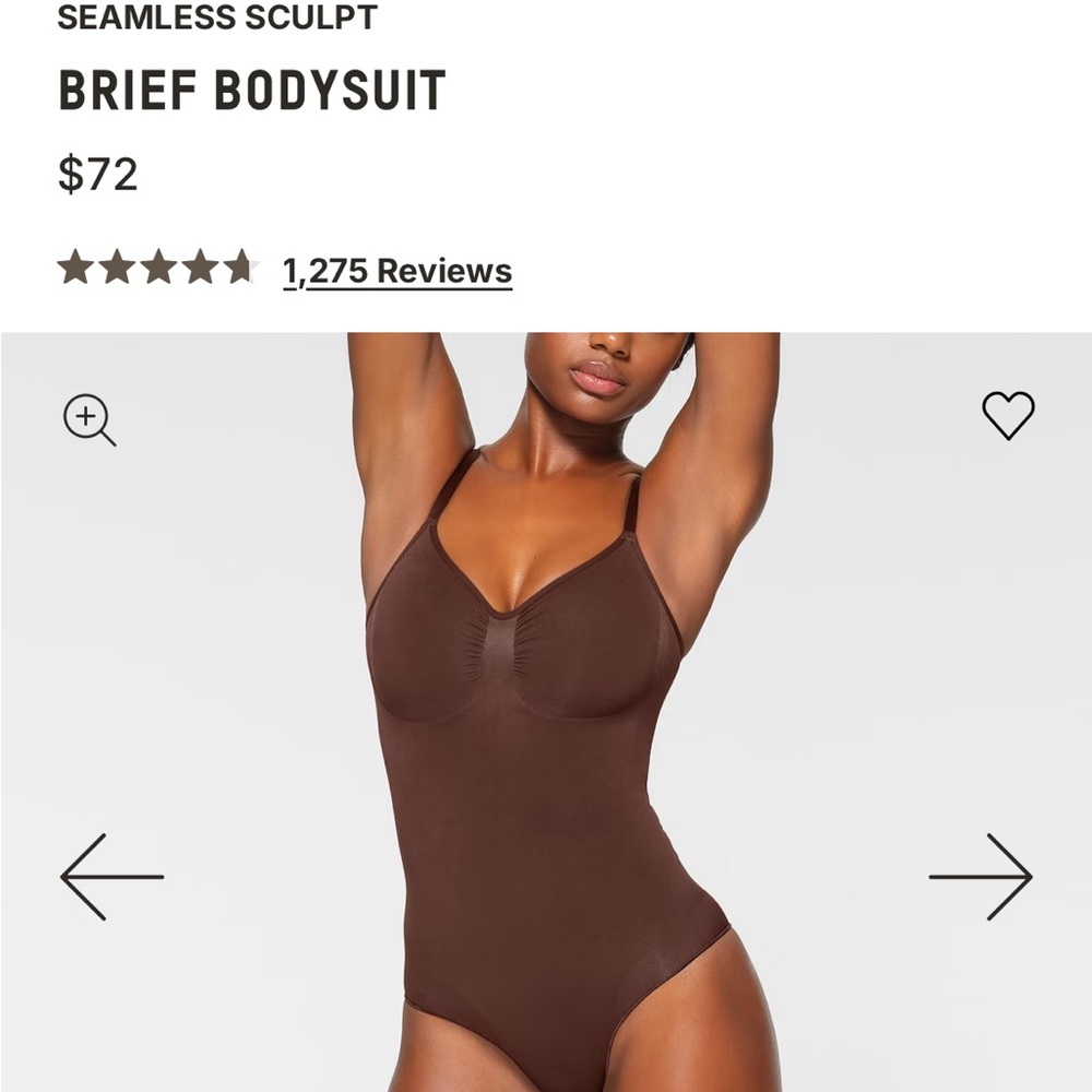 SKIMS Chocolate Sculpting Bodysuit